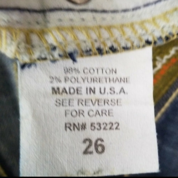 David Kahn crop jeans size 26/4 EUC - Picture 8 of 8